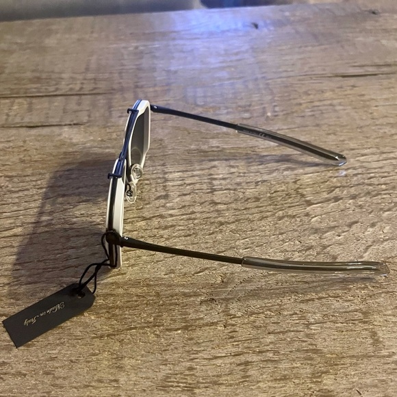Rag & Bone Phantom Leather Wrapped Sunglasses. main image 11